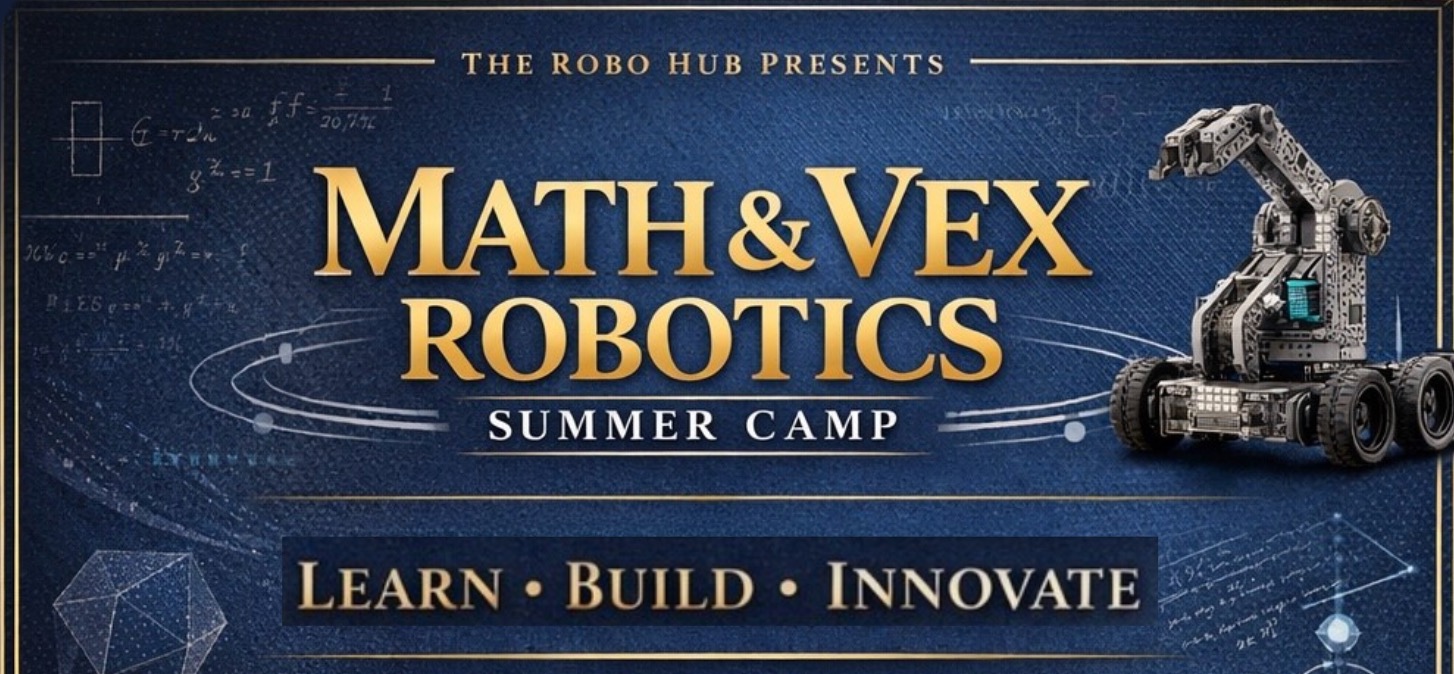 Math and Vex Robotics Rising 3rd Through 6th Grade